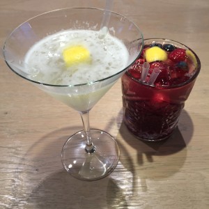 cocktails at airport