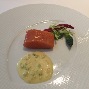 Slow Cooked Fillet of Wild King Salmon