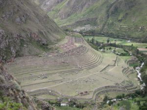 Inca ruins Llactapata