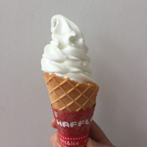 hokkaido soft serve ice cream